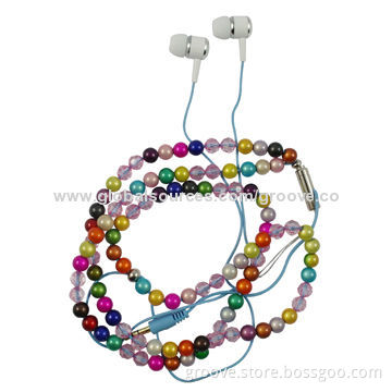 High quality necklace earphones for women